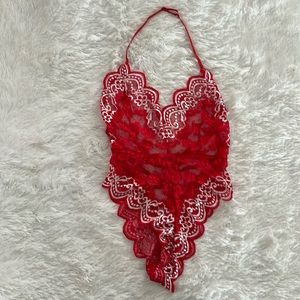 Large Red Amazon Bodysuit